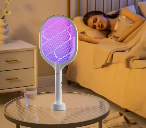 Raquette Anti-Moustique Électrique Rechargeable – Votre alliée contre les nuisibles !